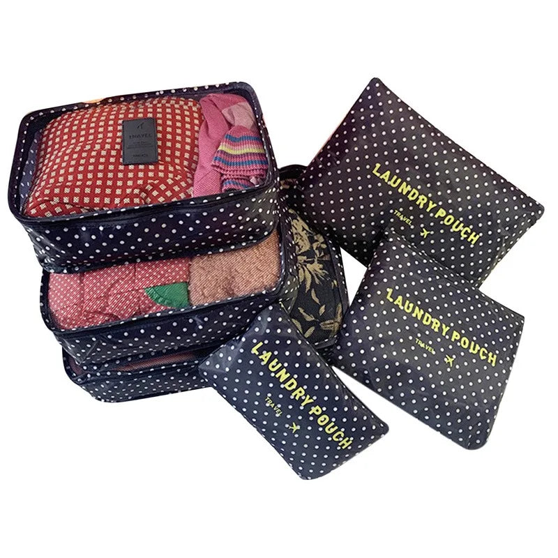 Summit & Co Travel Organizer Set (6 Pack)