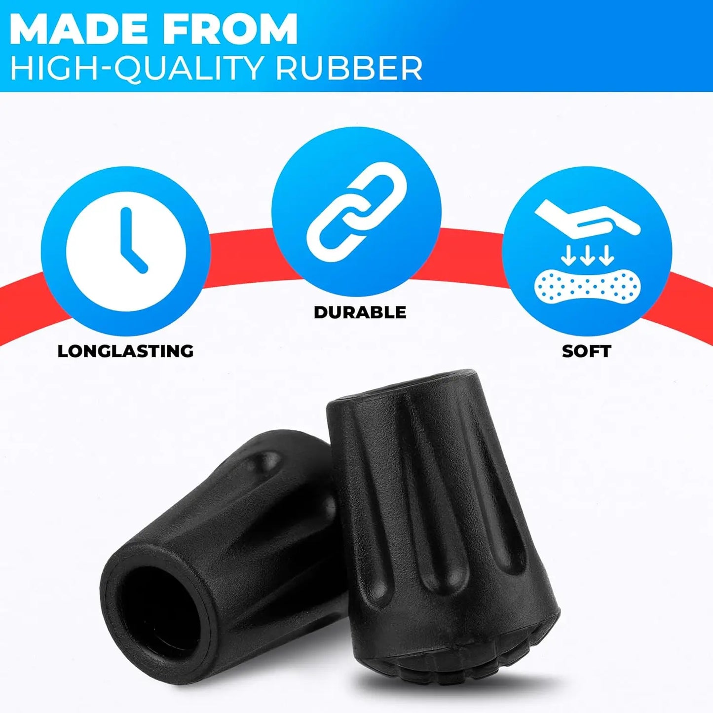 Summit & Co Trekking Pole Tip Protectors